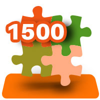 1500 peças