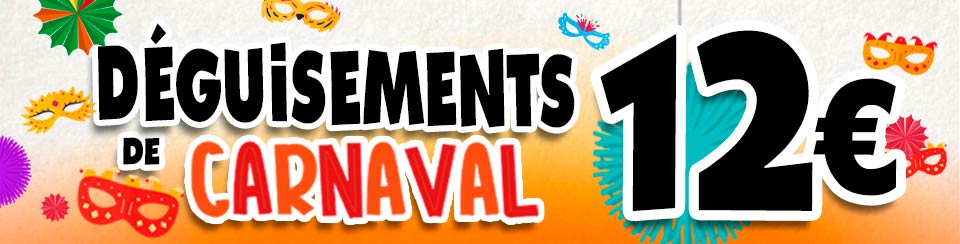 Déguisements à 12 €
