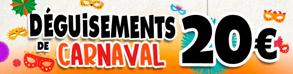 Déguisements à 20 €